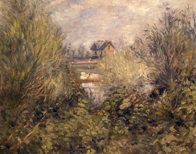 The Seine at Argenteuil, 1873 by Pierre Auguste Renoir